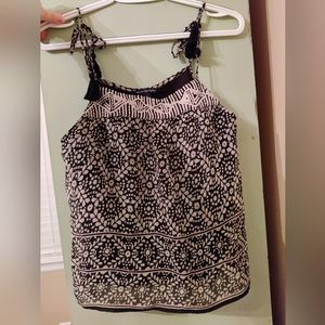 Boho Tassel Tie Top